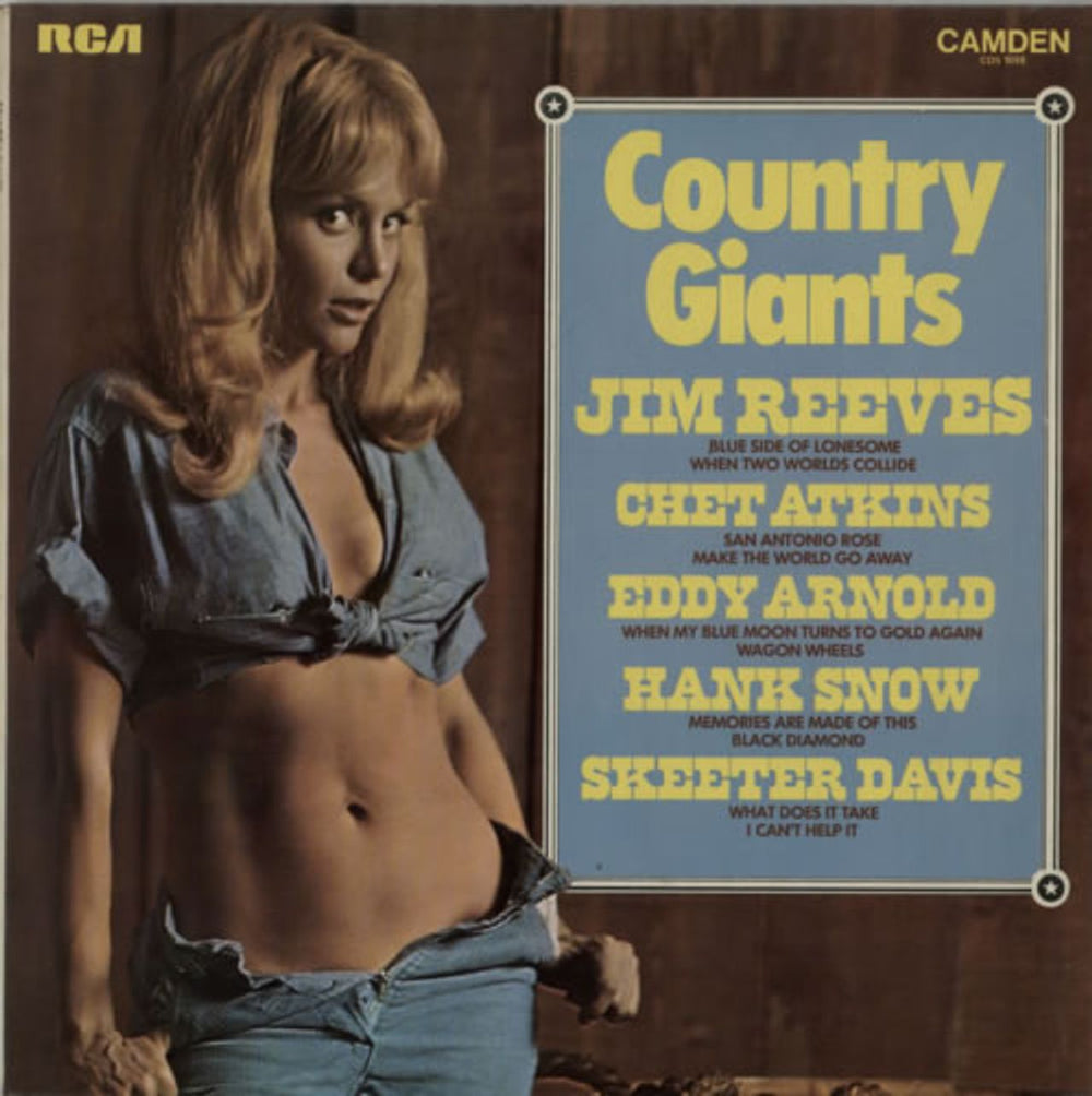 Various-Country Country Giants UK vinyl LP album (LP record) CDS1098