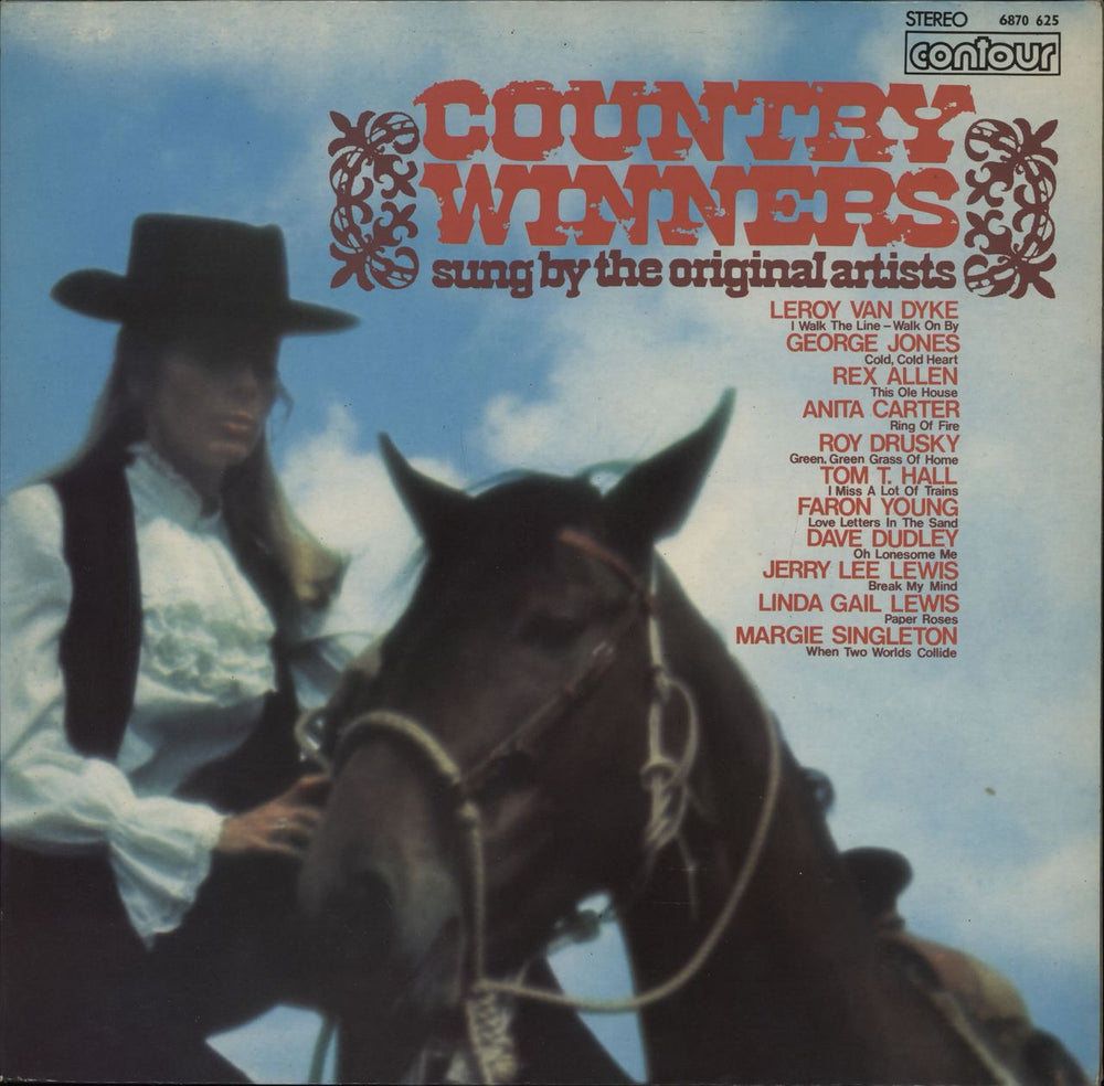 Various-Country Country Winners UK vinyl LP album (LP record) 6870625