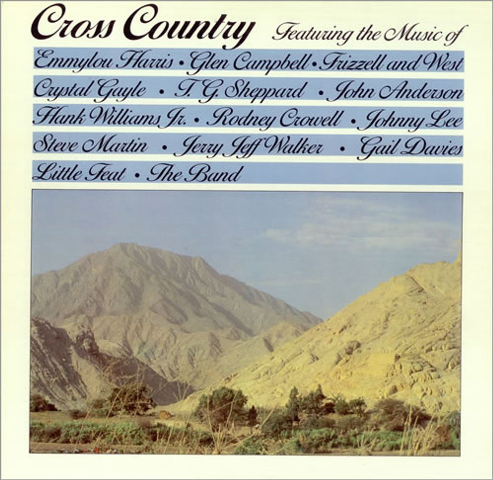 Various-Country Cross Country German vinyl LP album (LP record) 240387-1