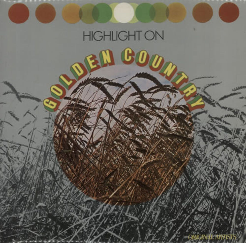 Various-Country Highlight On Golden Country UK vinyl LP album (LP record) FRO629