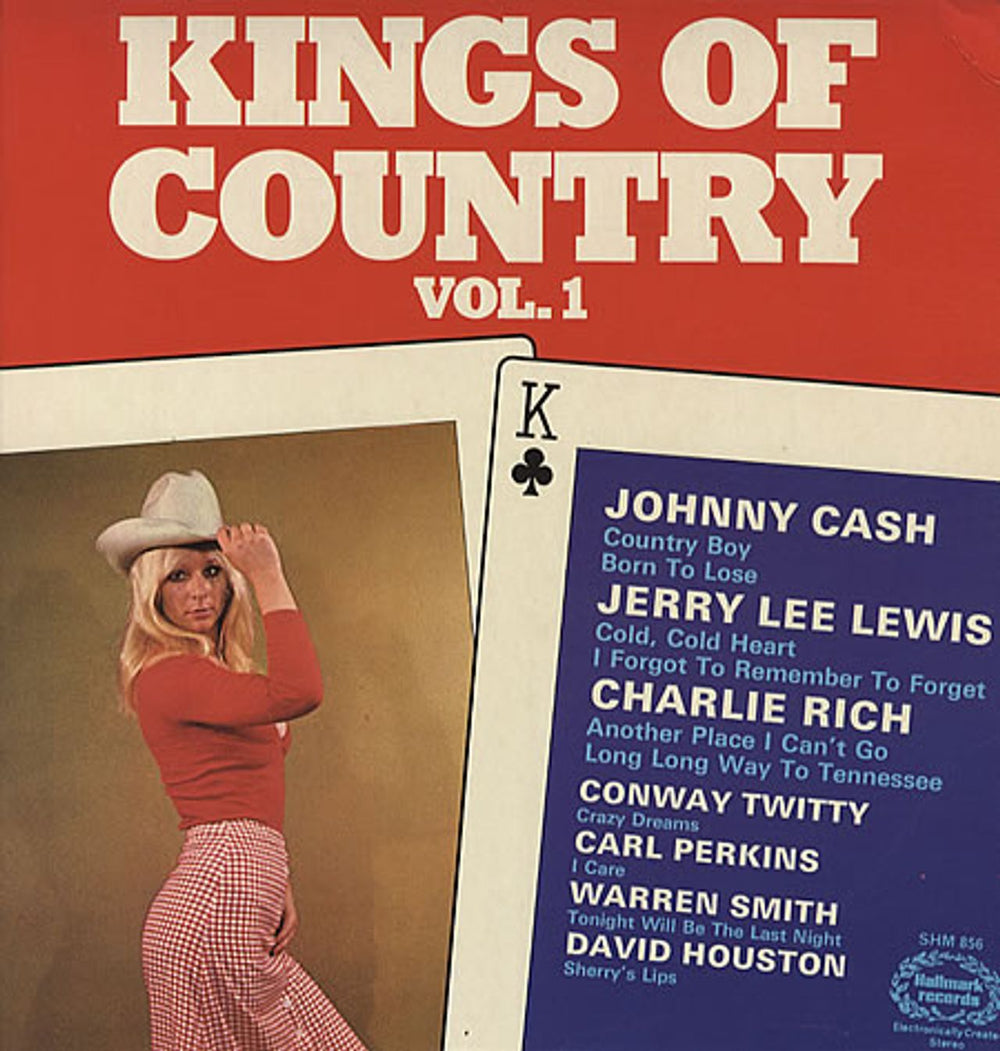 Various-Country Kings Of Country Volume 1 UK vinyl LP album (LP record) SHM856