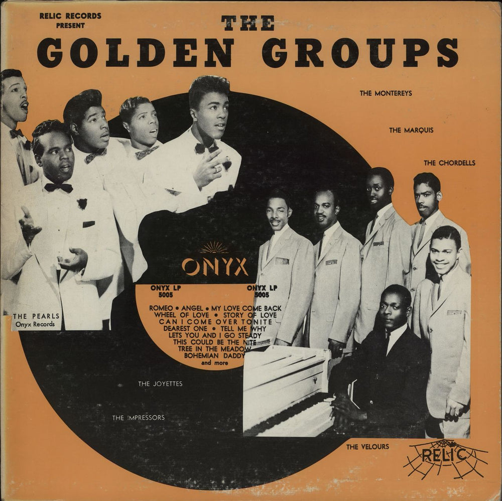 Various-Doo-Wop & Vocal The Best Of Onyx Records US vinyl LP album (LP record) 5005