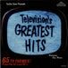 Various-Film, Radio, Theatre & TV Television's Greatest Hits UK 2-LP vinyl record set (Double LP Album) FILM024D