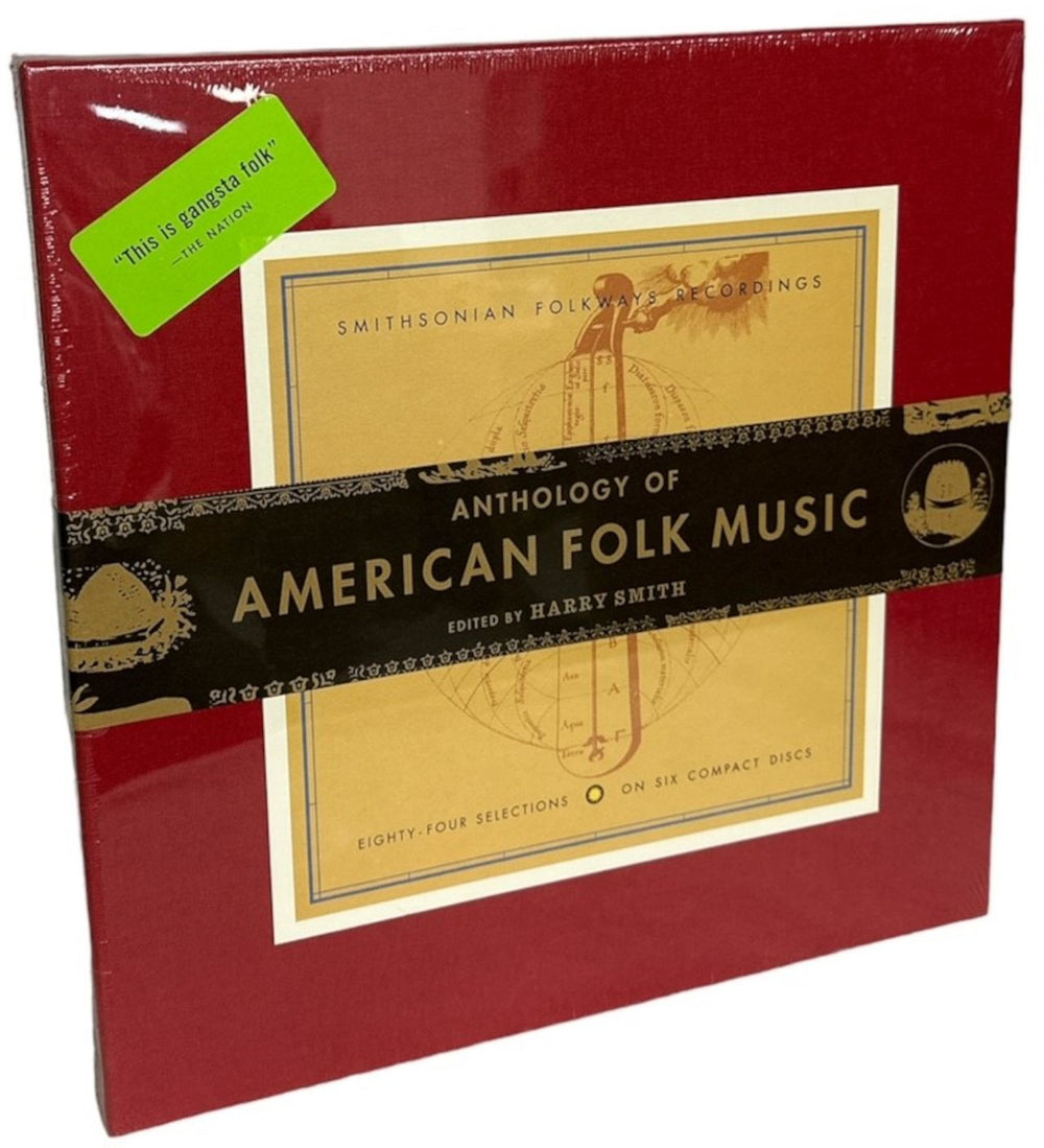 Various-Folk Anthology Of American Folk Music - Sealed US CD Album Box Set SFW40090