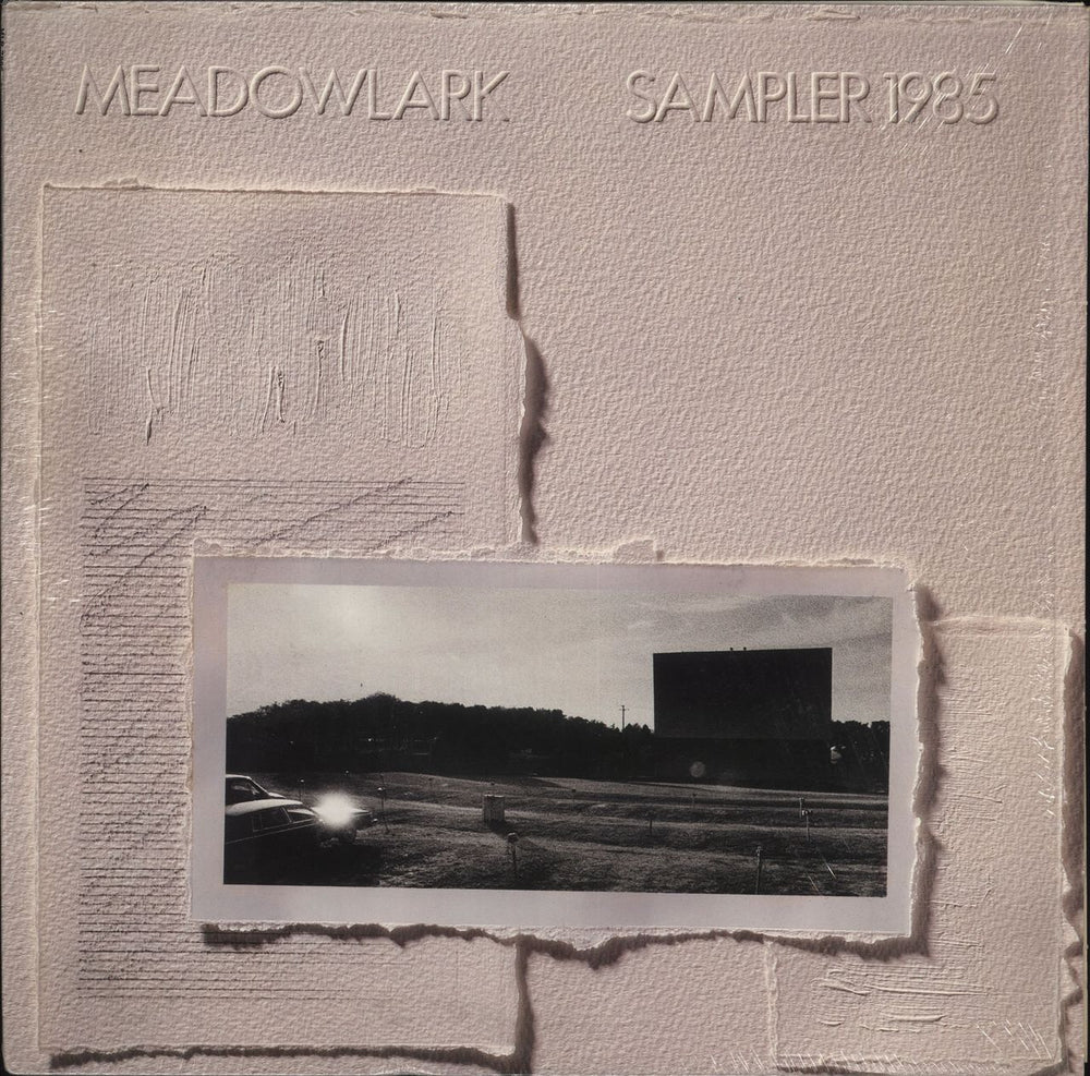 Various-Folk Meadowlark Sampler 1985 UK vinyl LP album (LP record) MLR7006