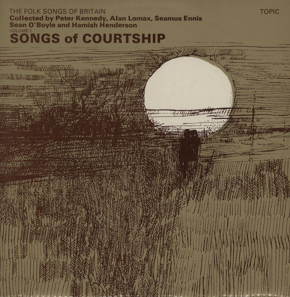 Various-Folk Songs Of Courtship UK vinyl LP album (LP record) 12T157