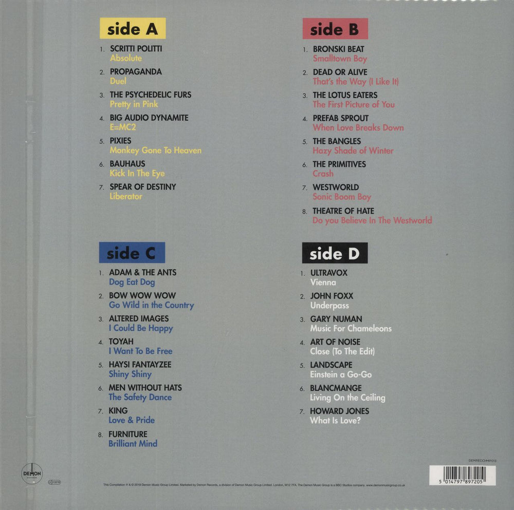 Various-Indie Eighties Alternative - 180gm - EX UK 2-LP vinyl record set (Double LP Album) 5014797897205