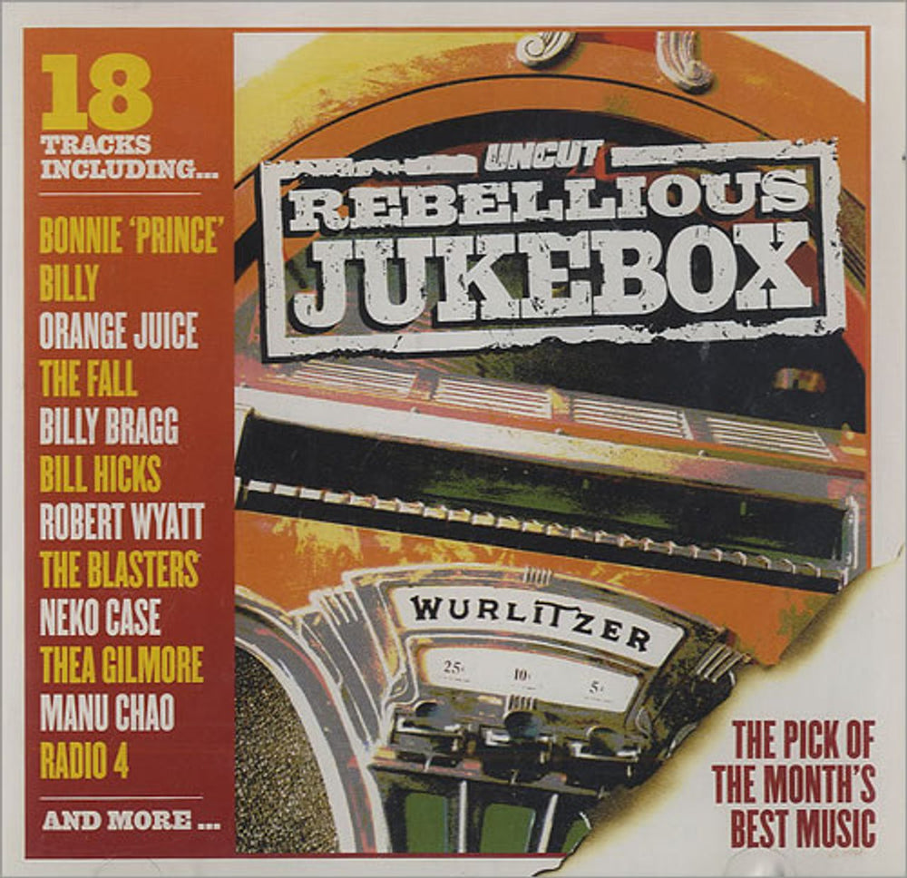 Various-Indie Rebellious Jukebox UK Promo CD album (CDLP) UNCUT2003-02