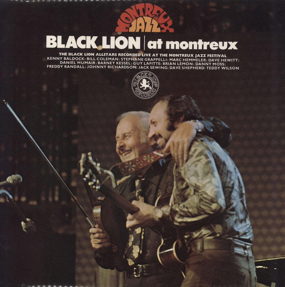 Various-Jazz Black Lion At Montreux UK vinyl LP album (LP record) 2460213