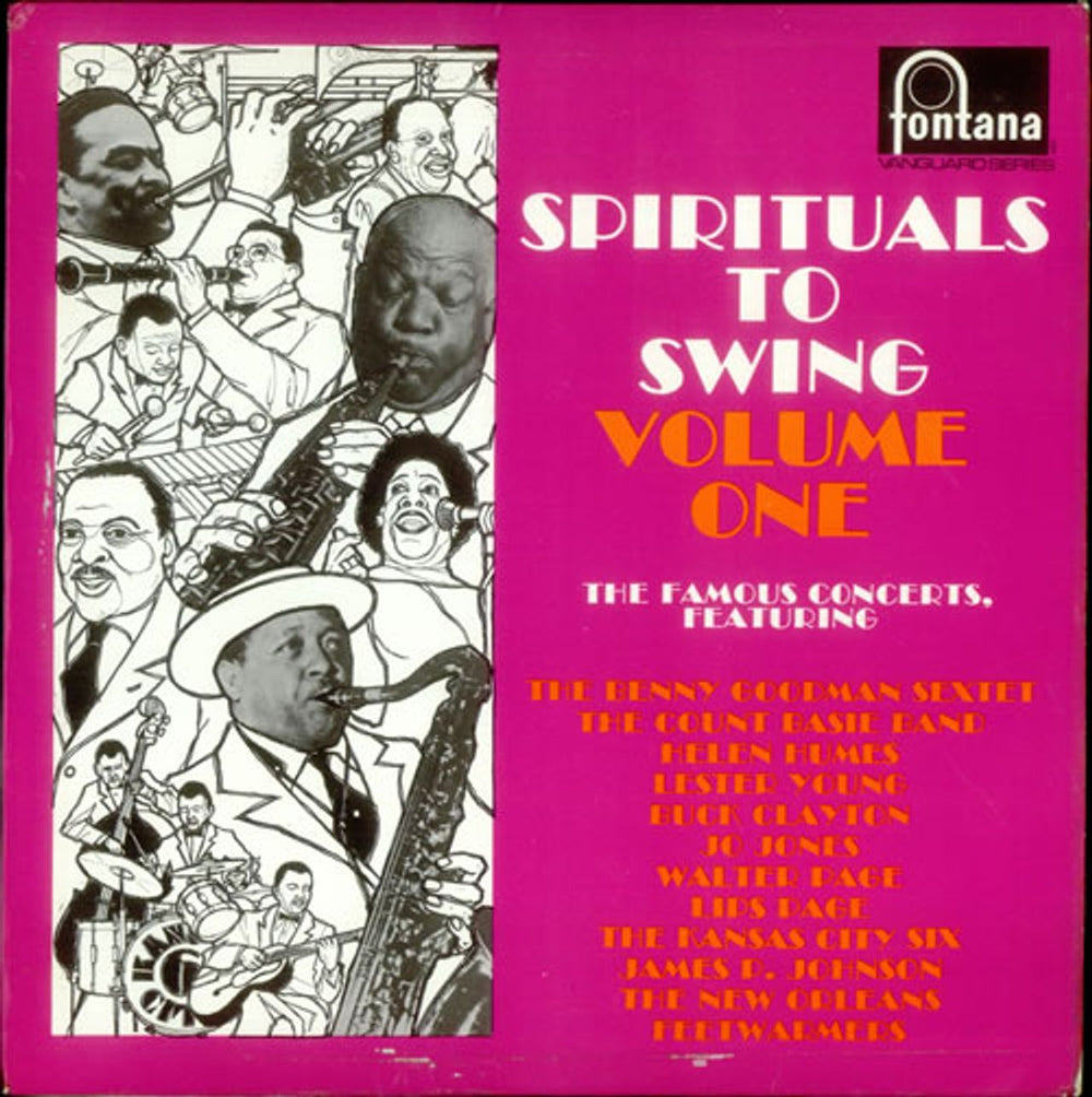 Various-Jazz Spirituals To Swing Volume 1 UK vinyl LP album (LP record) FJL401