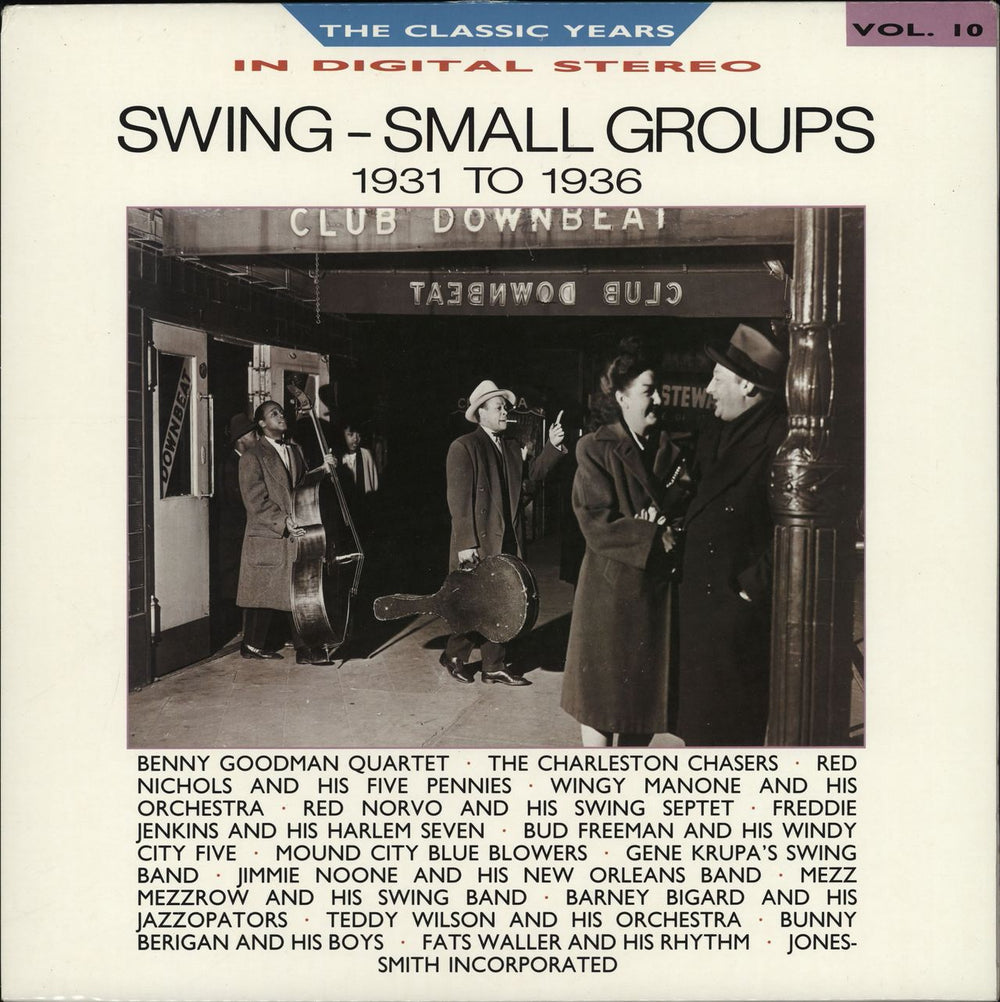 Various-Jazz Swing - Small Groups 1931 To 1936 UK vinyl LP album (LP record) REB666