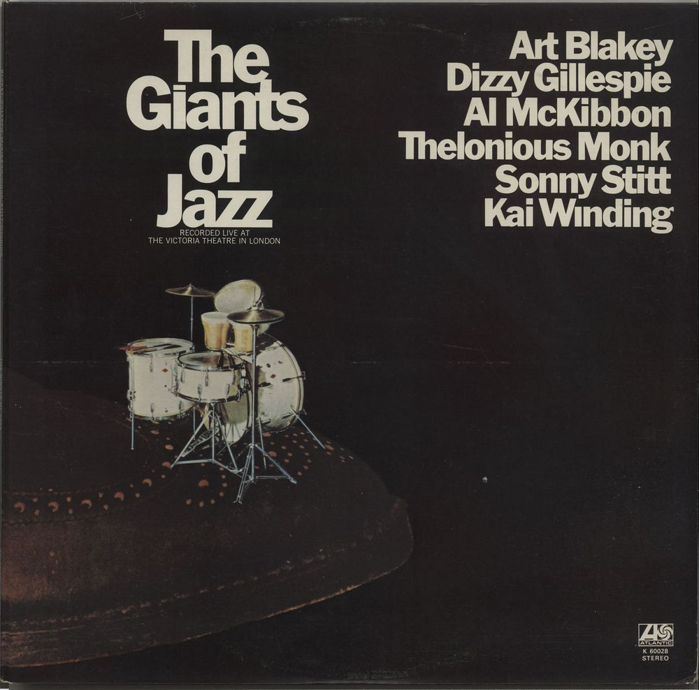 Various-Jazz The Giants Of Jazz UK 2-LP vinyl record set (Double LP Album) K60028