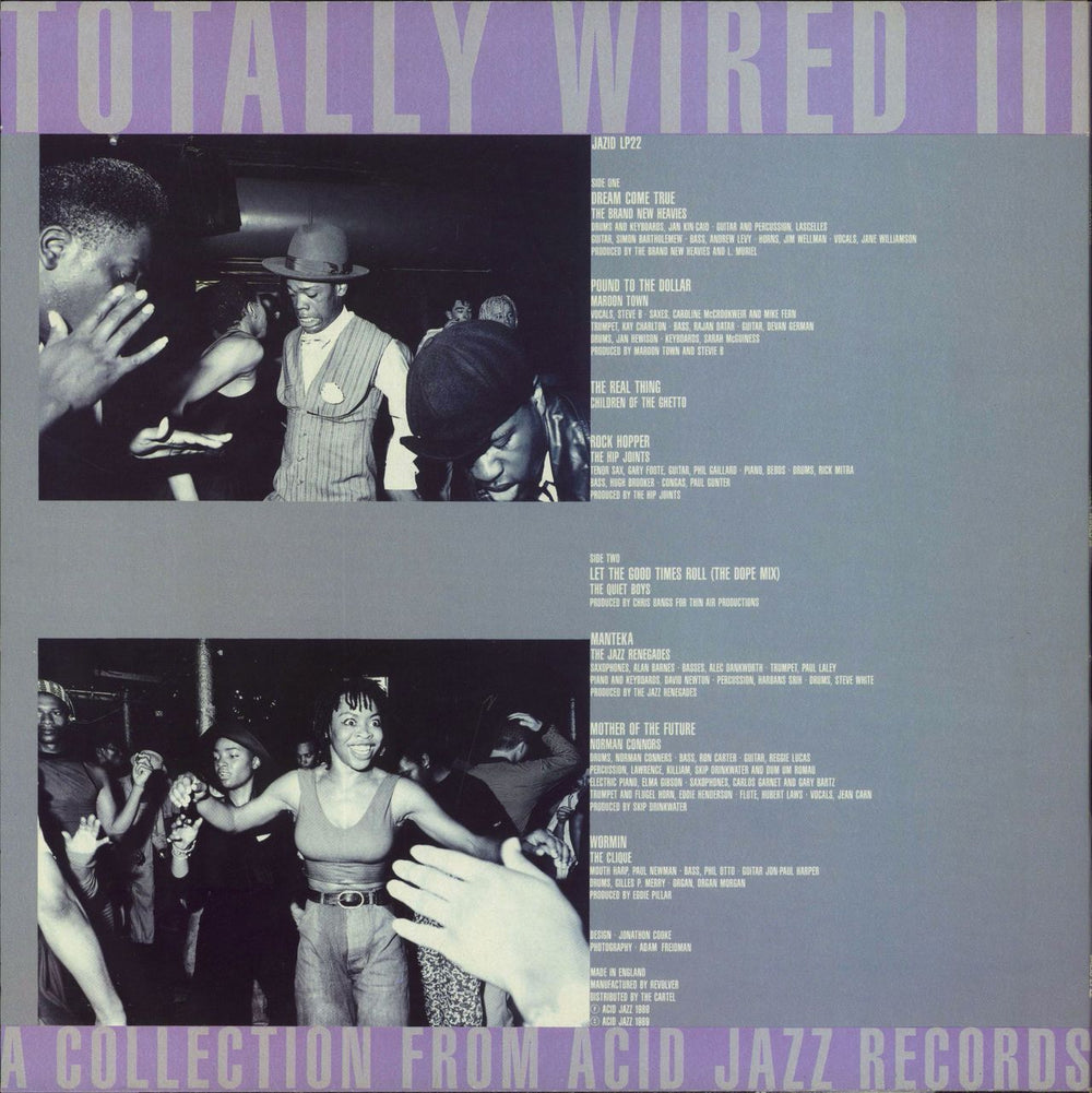 Various-Jazz Totally Wired III (A Collection From Acid Jazz Records) UK vinyl LP album (LP record)