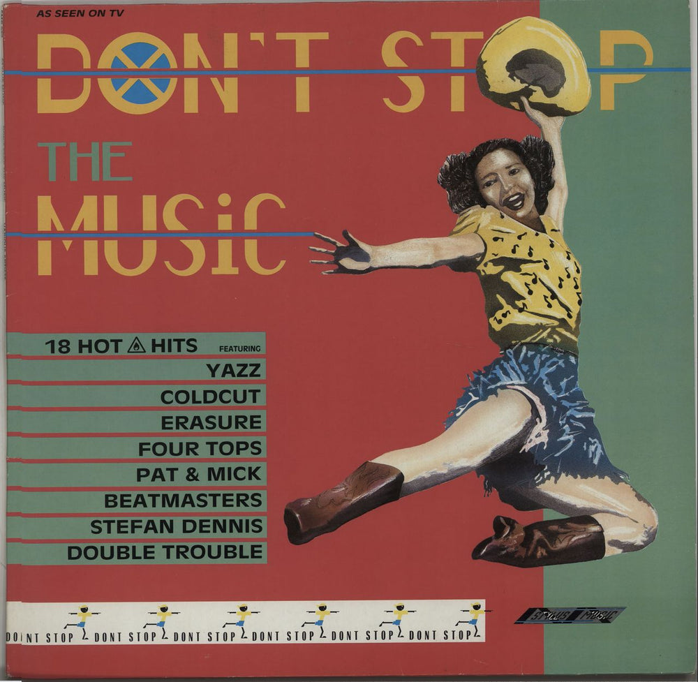 Various-Pop Don't Stop The Music UK vinyl LP album (LP record) SMR977