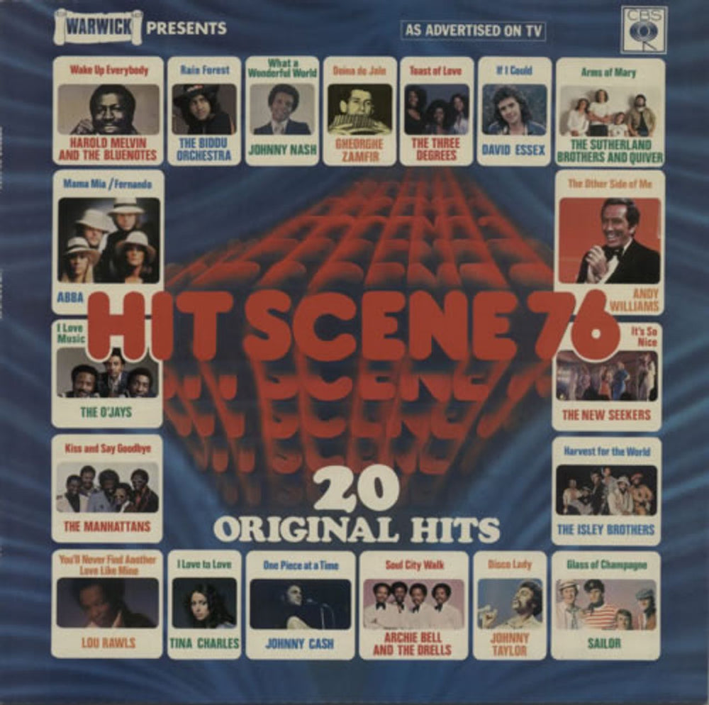 Various-Pop Hitscene 76 UK vinyl LP album (LP record) PR5023