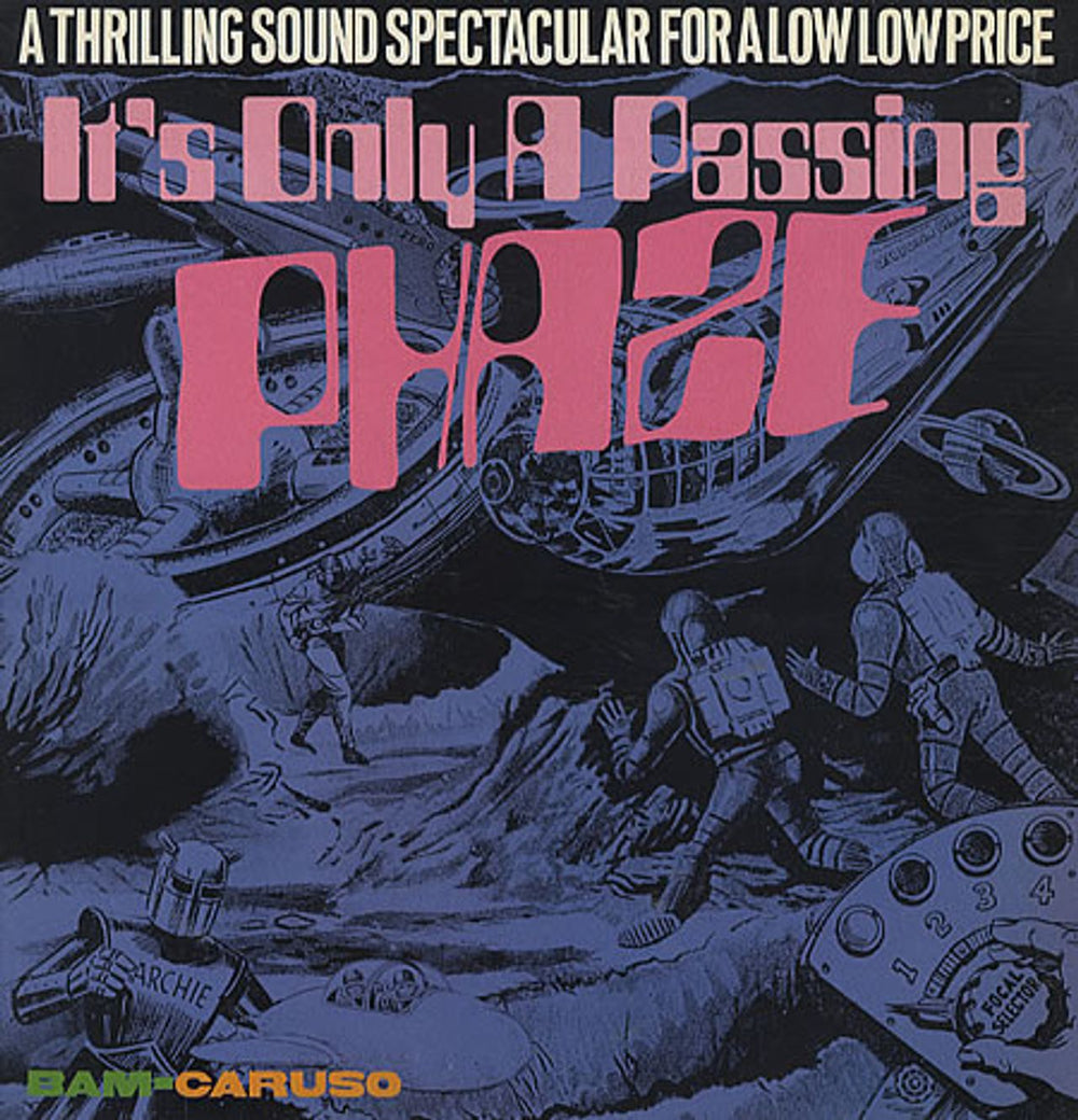 Various-Prog & Psych It's Only A Passing Phaze - Bam-Caruso Sampler #3 UK vinyl LP album (LP record) MARX100