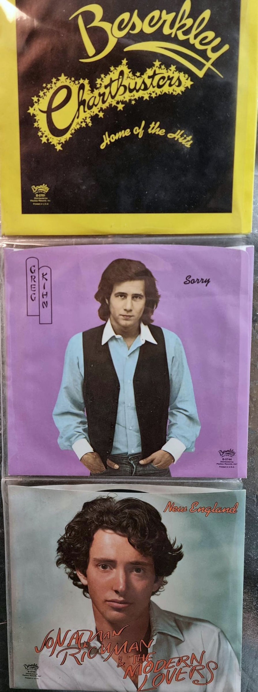 Various-Punk & New Wave Beserkley Singles 6-Pack - 6 X 7" In PVC Display UK Vinyl Box Set PVAVXBE791086