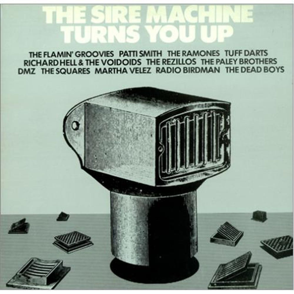 Various-Punk & New Wave The Sire Machine Turns You Up UK vinyl LP album (LP record) SMP1