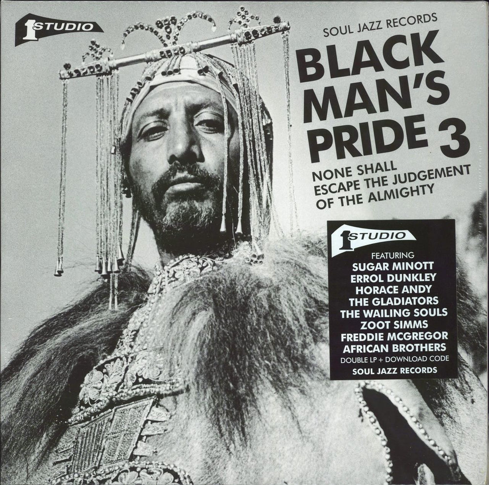 Various-Reggae & Ska Black Man's Pride 3 (None Shall Escape The Judgement Of The Almighty) UK 2-LP vinyl record set (Double LP Album) SJRLP421