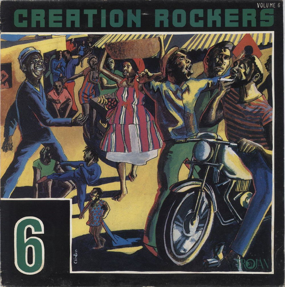 Various-Reggae & Ska Creation Rockers Volume 6 UK vinyl LP album (LP record) TRLS185