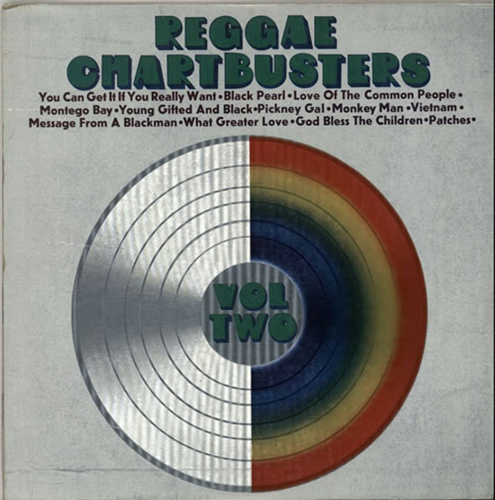 Various-Reggae & Ska Reggae Chartbusters Volume Two UK vinyl LP album (LP record) TBL147