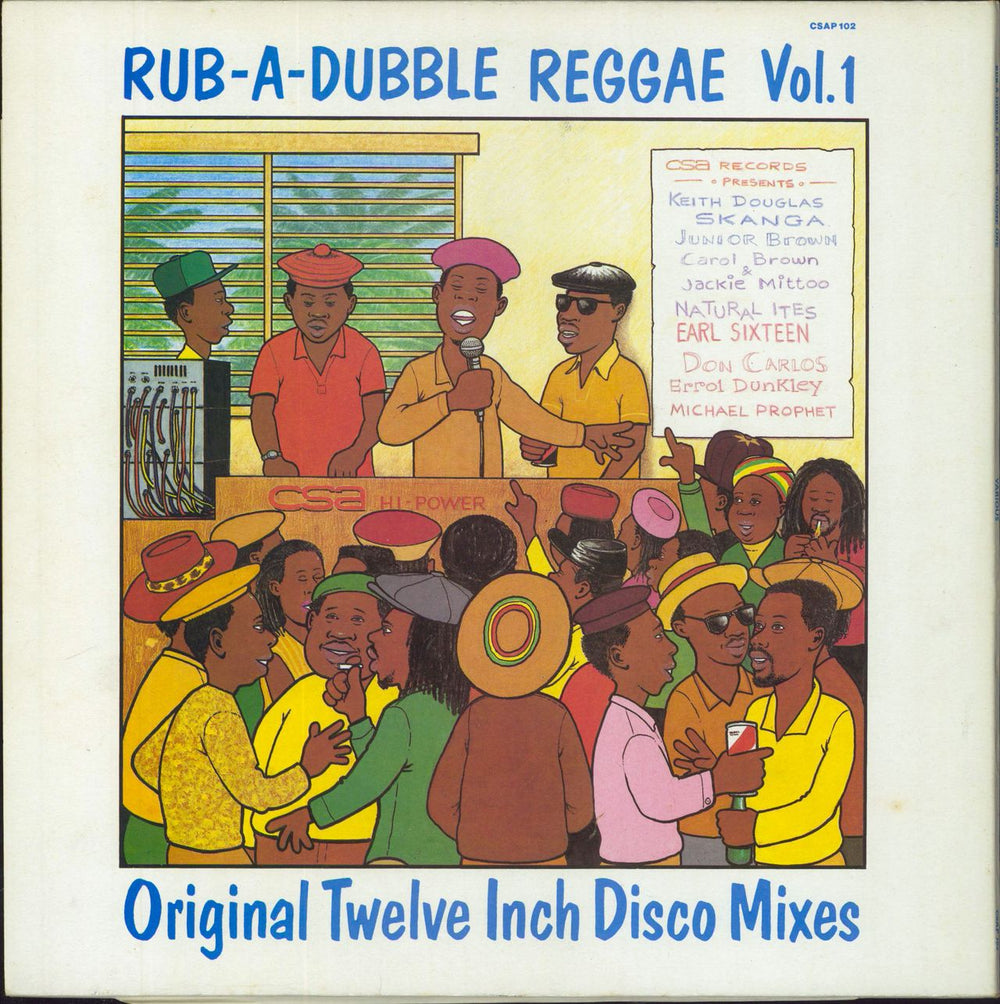 Various-Reggae & Ska Rub-A-Dubble Reggae Vol.1 UK 2-LP vinyl record set (Double LP Album)
