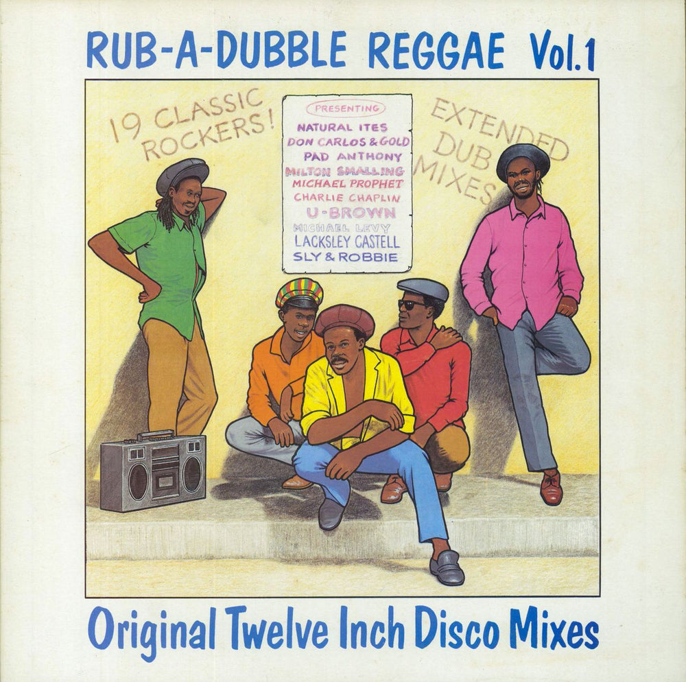 Various-Reggae & Ska Rub-A-Dubble Reggae Vol.1 UK 2-LP vinyl record set (Double LP Album) CSAP102