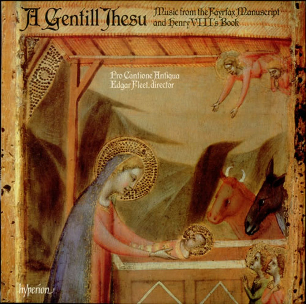 Various-Religious A Gentill Thesu UK vinyl LP album (LP record) A66152