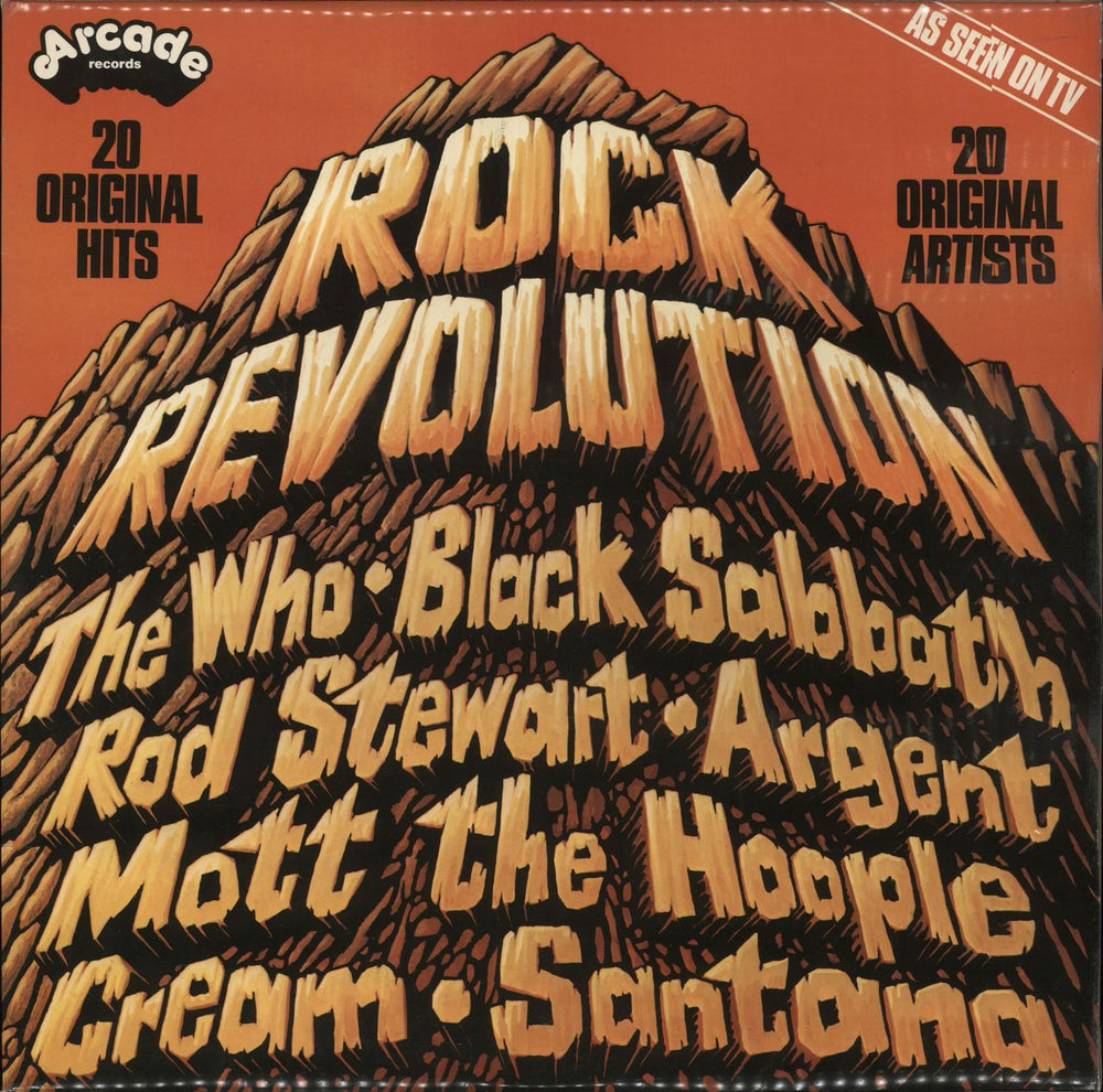 Various-Rock & Metal Rock Revolution UK vinyl LP album (LP record) ADEP26