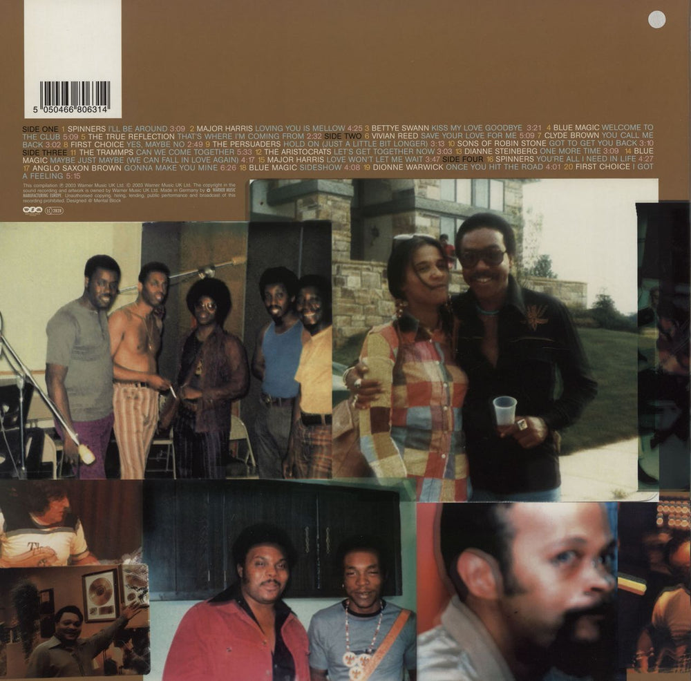 Various-Soul & Funk Crème De La Crème: Philly Soul Classics And Rarities UK 2-LP vinyl record set (Double LP Album) 5050466806314