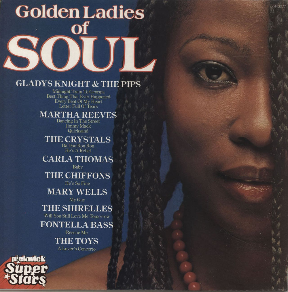 Various-Soul & Funk Golden Ladies Of Soul UK vinyl LP album (LP record) SSP3077