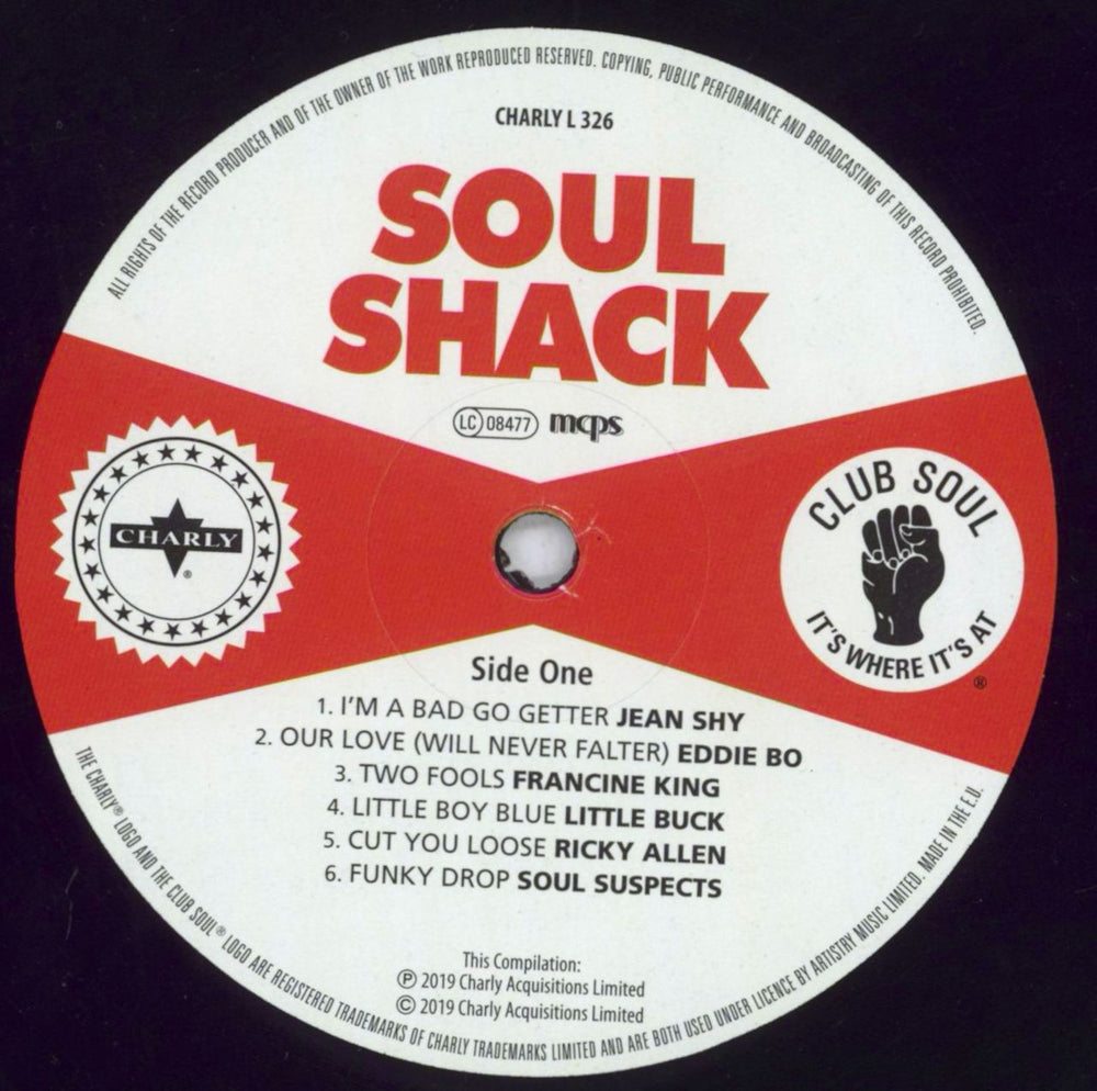 Various-Soul & Funk Soul Shack - Time & Place UK vinyl LP album (LP record) SJFLPSO789559