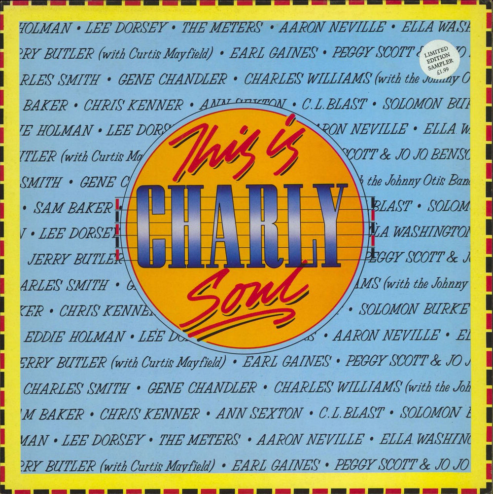 Various-Soul & Funk This Is Charly Soul UK vinyl LP album (LP record) SAM1