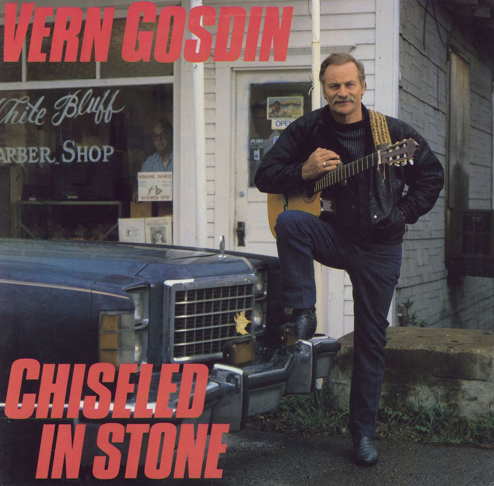 Vern Gosdin Chiseled In Stone US vinyl LP album (LP record) FC40982