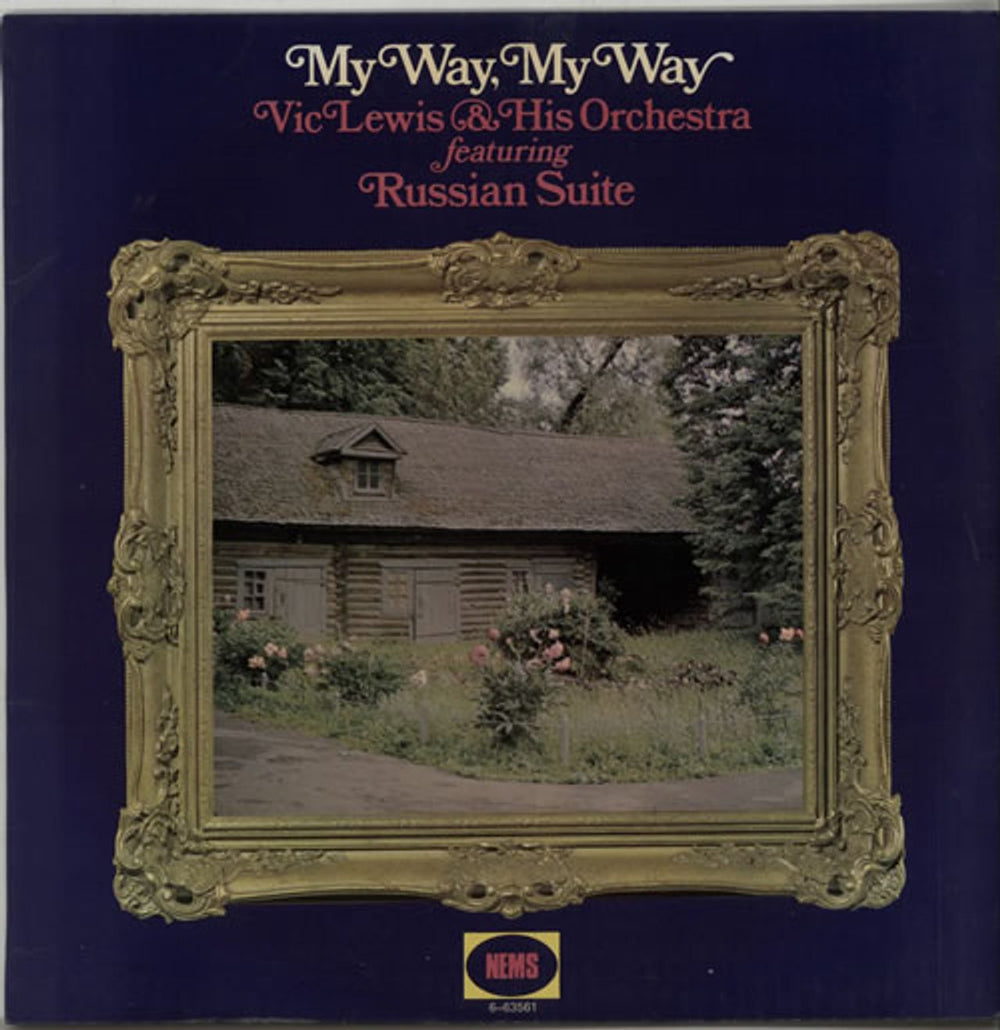 Vic Lewis My Way, My Way UK acetate ACETATE