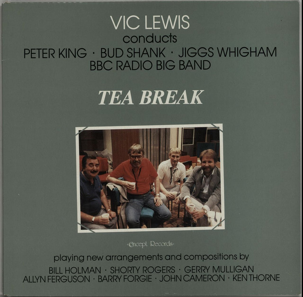 Vic Lewis Tea Break - Test Pressing UK vinyl LP album (LP record) VL3