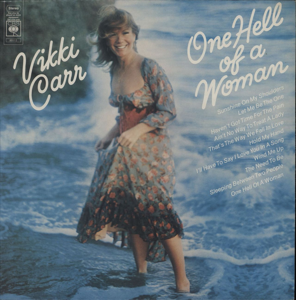 Vikki Carr One Hell Of A Woman UK vinyl LP album (LP record) 80112