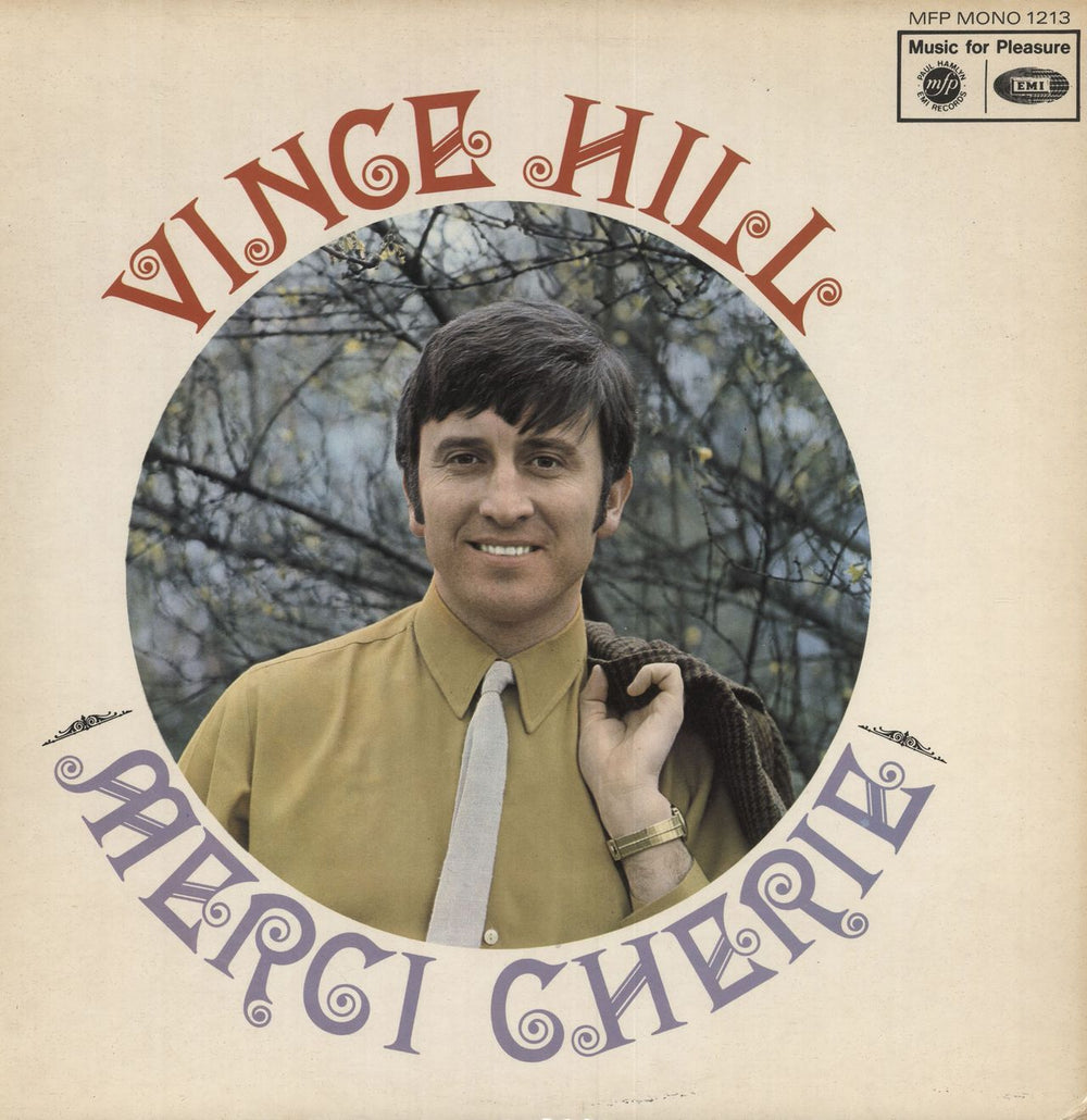 Vince Hill Merci Cherie UK vinyl LP album (LP record) MFP1213