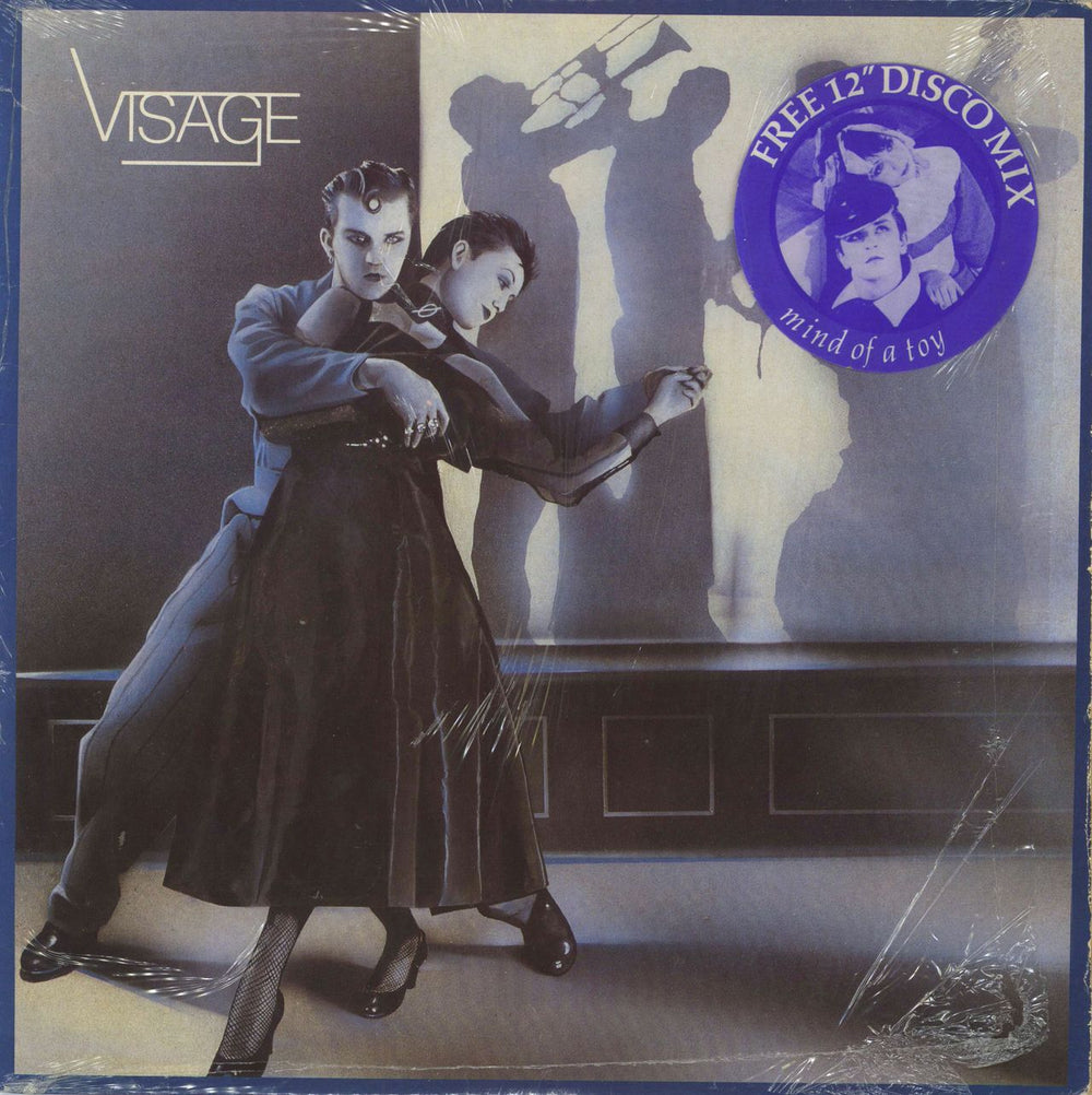 Visage Visage + Bonus 12" & Shrink UK vinyl LP album (LP record) 2490157