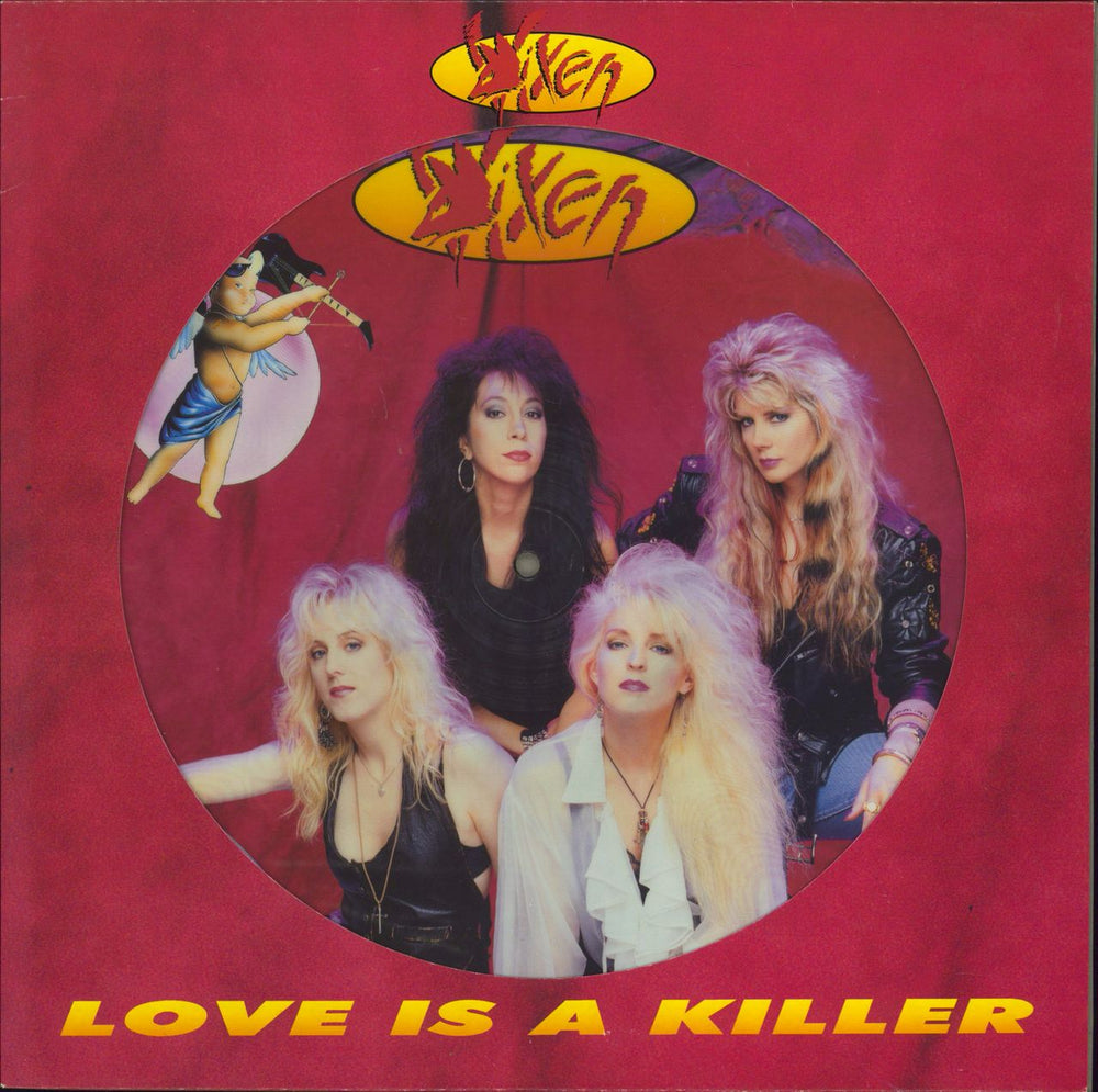 Vixen Love Is A Killer - EX UK 12" vinyl picture disc (12 inch picture record) 12MTPD91