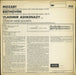 Vladimir Ashkenazy Mozart: Quintet In E Flat, K.452 / Beethoven: Quintet In E Flat, Op.16 UK vinyl LP album (LP record)