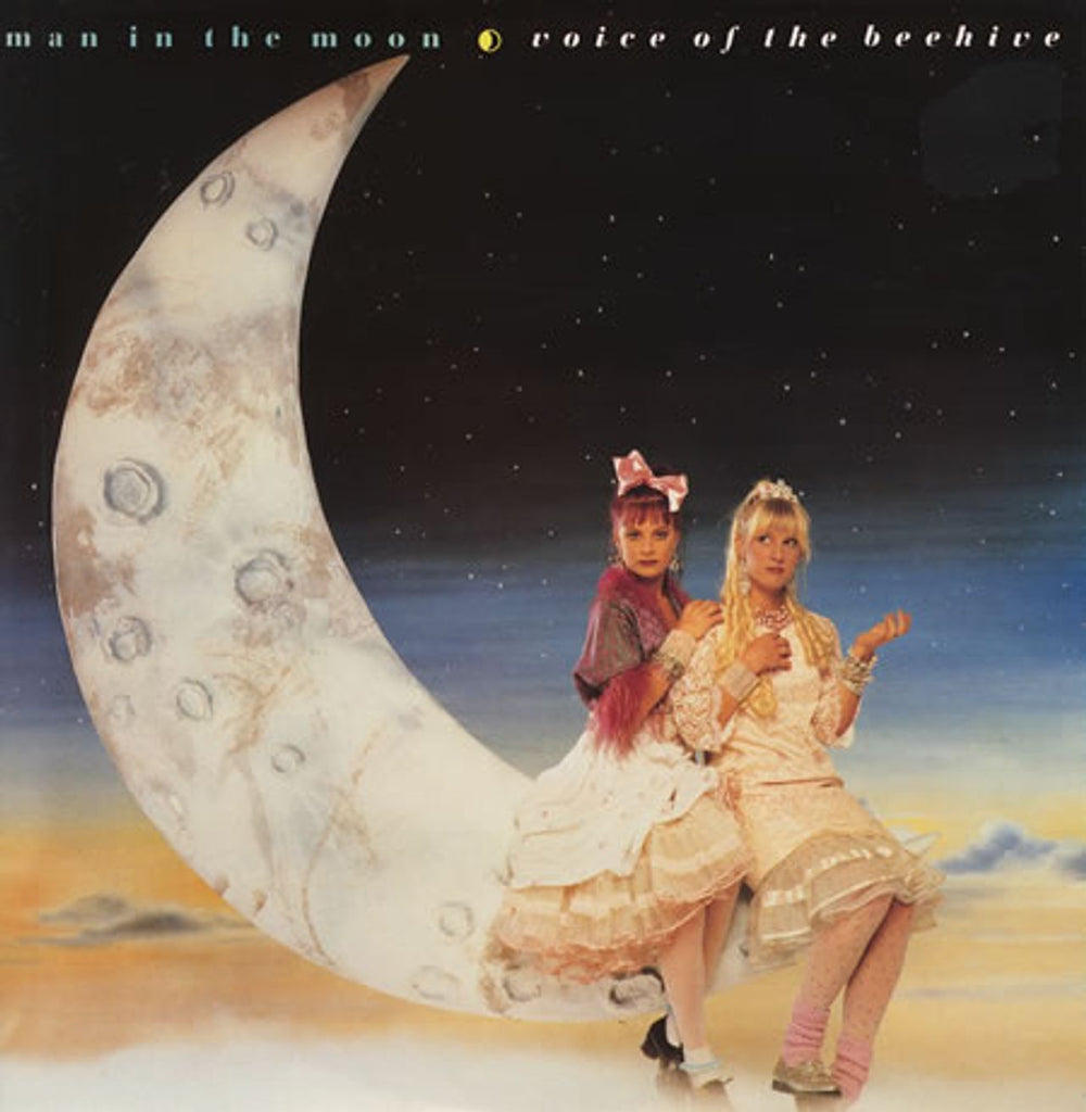 Voice Of The Beehive Man In The Moon UK 12" vinyl single (12 inch record / Maxi-single) LONX209