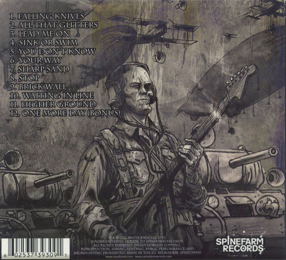 Voodoo Six Songs To Invade Countries Too UK CD album (CDLP) 5060129820045