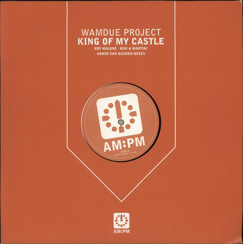 Wamdue Project King Of My Castle (Roy Malone / Bini & Martini / Armin Van Buuren Mixes) UK 12" vinyl single (12 inch record / Maxi-single) 12AMPM127