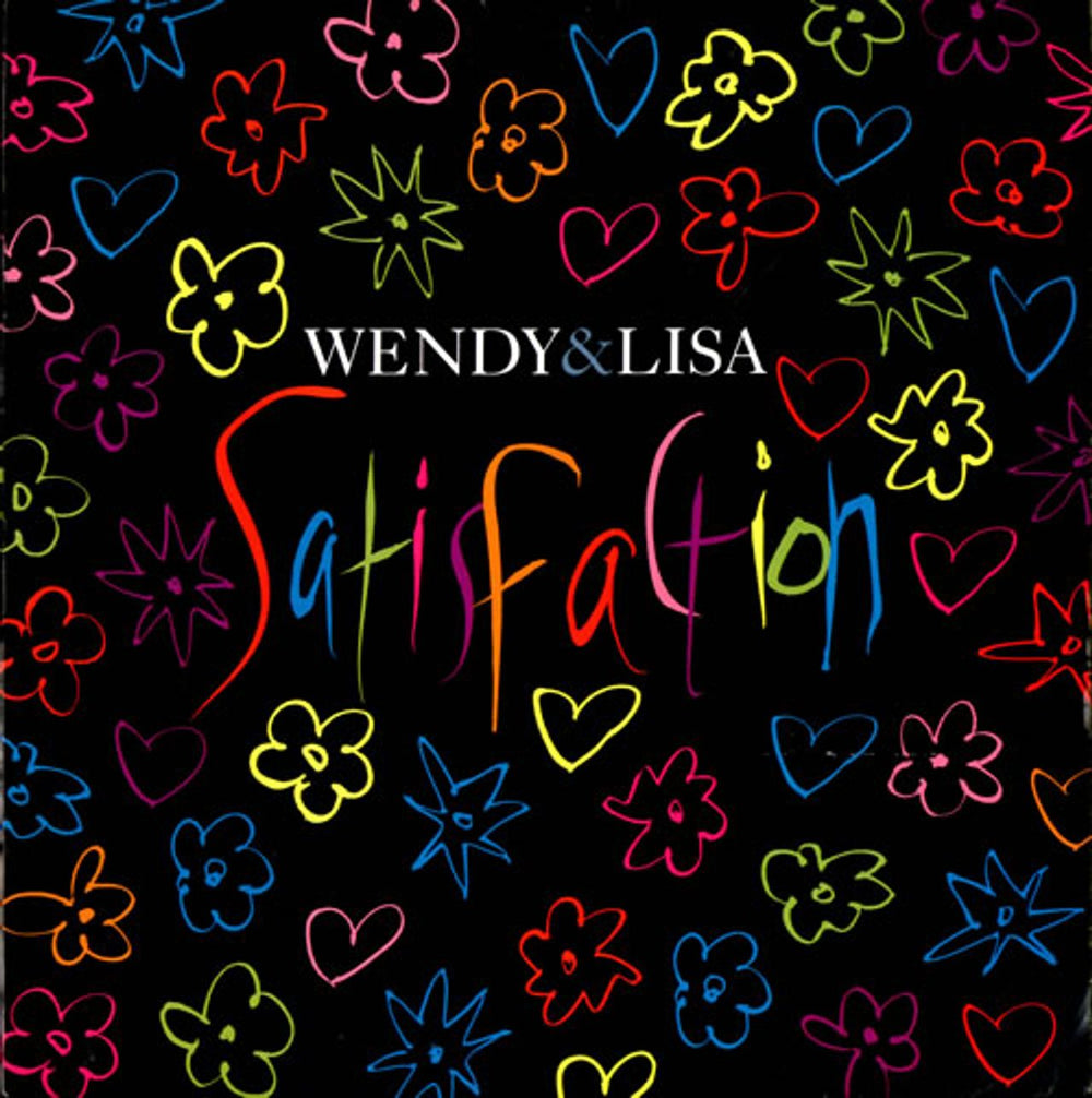 Wendy & Lisa Satisfaction UK 12" vinyl single (12 inch record / Maxi-single) VST1194