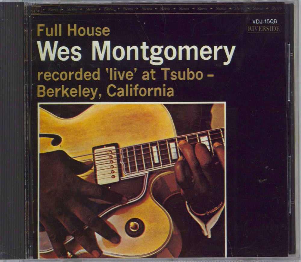 Wes Montgomery Full House Japanese CD album (CDLP) VDJ-1508