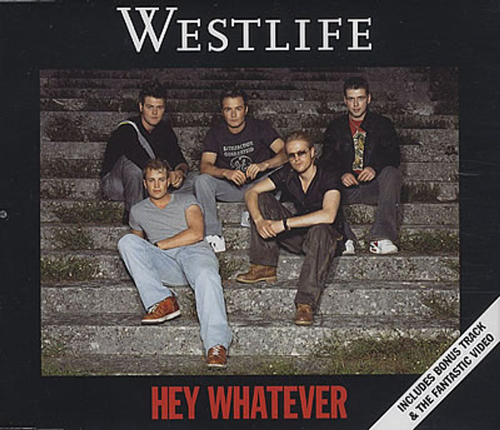 Westlife Hey Whatever UK CD single (CD5 / 5") 82876560862