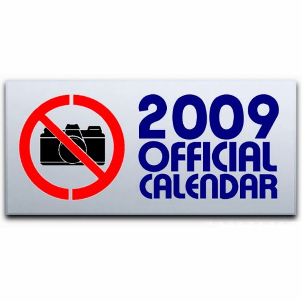 Westlife Official Calendar 2009 UK calendar 117