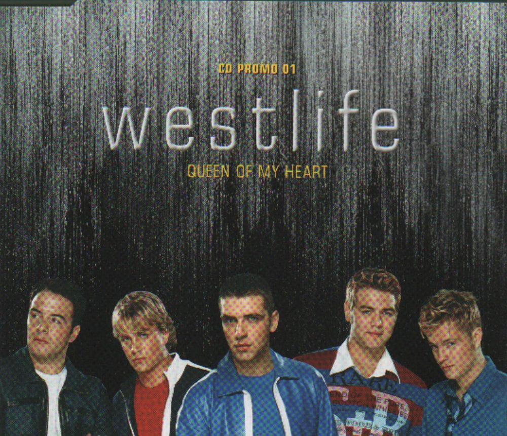 Westlife Queen Of My Heart UK Promo CD single (CD5 / 5") MYHEART01