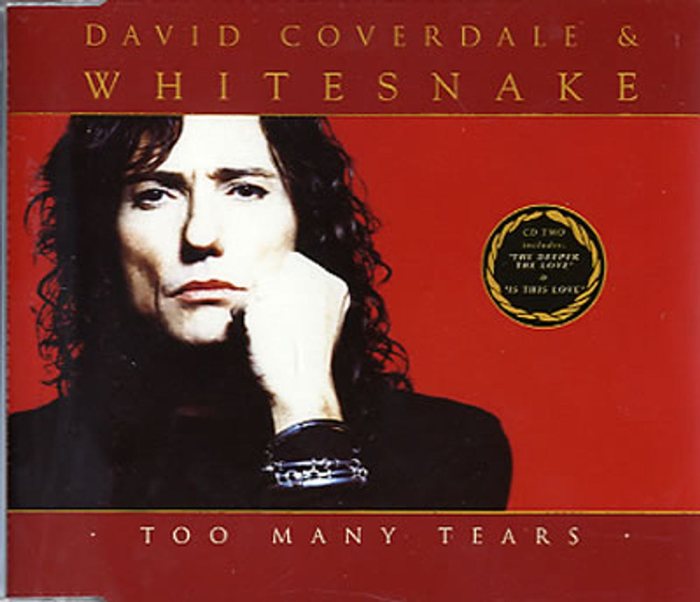 Whitesnake Too Many Tears UK CD single (CD5 / 5") CDEM471